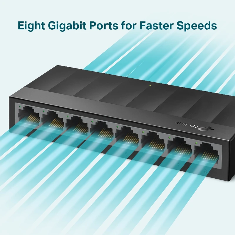 قیمت سوئیچ 8 پورت گیگابیت تی پی لینک LS1008G