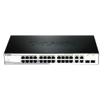 سوئیچ 28 پورت مگابیتی و رکمونت دی لینک مدل DES-1210-28
