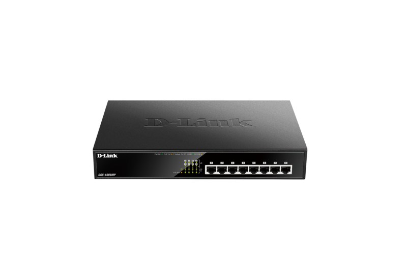 سوئیچ 8 پورت POE دی لینک DGS-1008MP