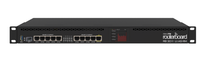 روتر برد میکروتیک مدل RB3011UiAS-RM
