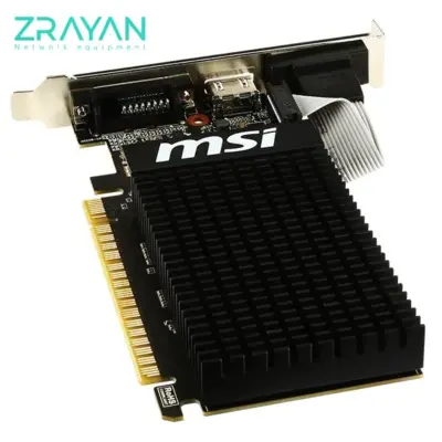 زد رایان کارت گرافیک ام اس آی مدل GT 710 2GD3H LP