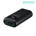 زد رایان پاوربانک ای دیتا مدل P10000QCD ظرفیت 10000 میلی آمپر ساعت