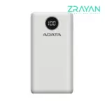 زد رایان پاوربانک ای دیتا مدل P20000QCD ظرفیت 20000 میلی آمپر ساعت