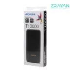 زد رایان پاور بانک t10000 ای دیتا