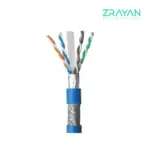 کابل شبکه لگراند Cat6 SFTP روکش PVC حلقه 500 متری تست فلوک زد رایان
