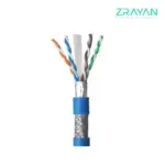 کابل شبکه لگراند Cat6 sftp تمام مس تست فلوک چنل روکش PVC‌ حلقه 500 متری