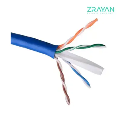 کابل شبکه لگراند Cat6 UTP تمام مس بدون تست فلوک روکش PVC خرید آنلاین از زد رایان