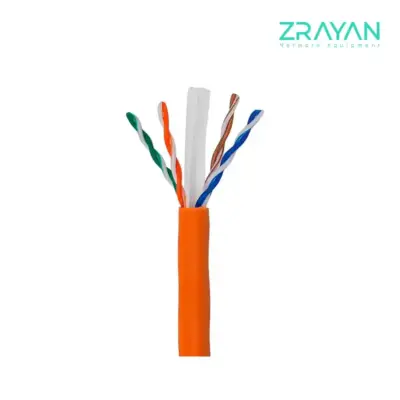 کابل شبکه نگزنس Cat6 UTP با روکش PVC تست فلوک چنل خرید از زد رایان