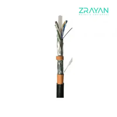 کابل شبکه نگزنس Cat6 SFTP Outdoor تمام مس تست فلوک پرمننت با دو روکش PVC + PE وارداتی