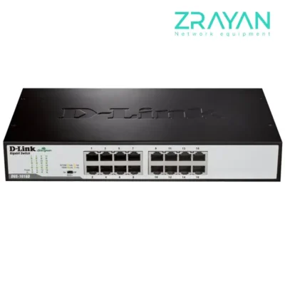 سوییچ 16 پورت گیگابیتی، غیر مدیریتی و دسکتاپ دی-لینک مدل DGS-1016D