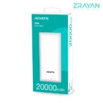 پاوربانک ای دیتا مدل C20 ظرفیت 20000