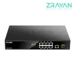 سوئیچ 10 پورت گیگابیت PoE دی-لینک مدل DGS-1010MP