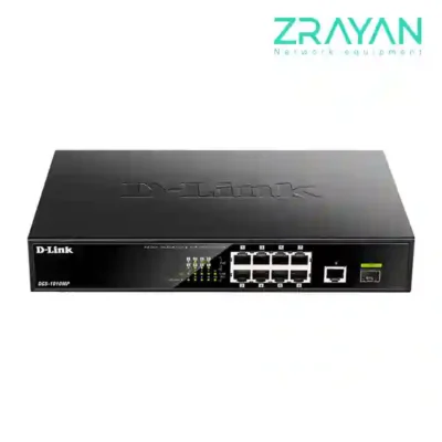 سوئیچ 10 پورت گیگابیت PoE دی-لینک مدل DGS-1010MP