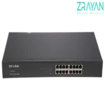 سوییچ 16 پورت گیگابیتی و رکمونت تی پی-لینک مدل TL-SG1016