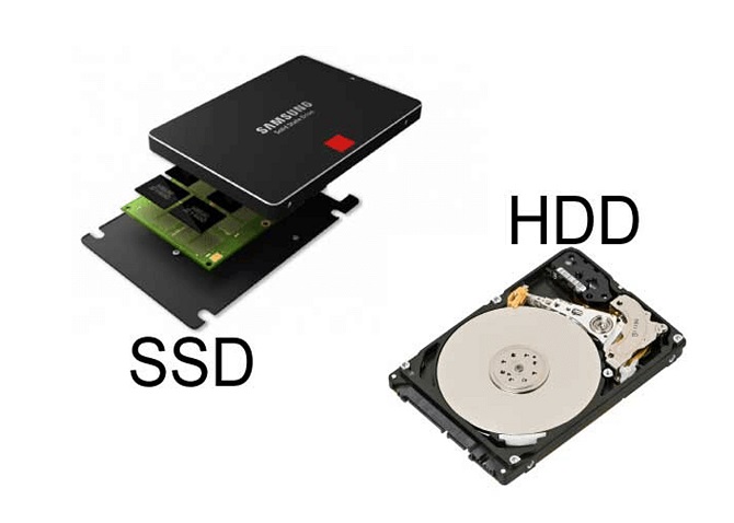 مقایسه بین HDD و SSD