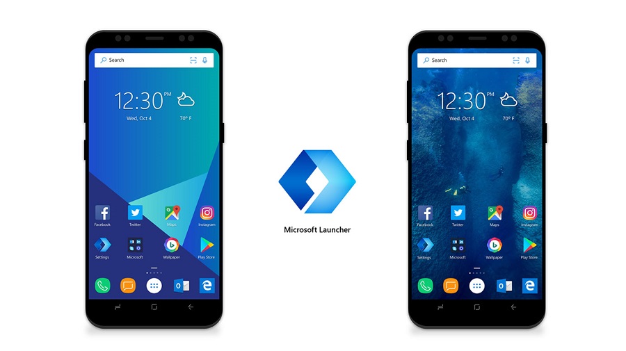 مخفی‌ کردن برنامه‌ در گوشی سامسونگ با Microsoft Launcher
