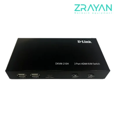 سوییچ 2 پورت KVM دی لینک مدل DKVM-210H