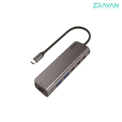 هاب ۶ پورت USB-C دی‌لینک مدل DUB-C106