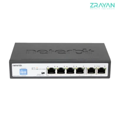 سوییچ 6 پورت نتربیت مدل NGS-F1006P-A