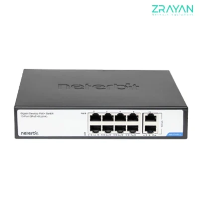 سوییچ 10 پورت نتربیت مدل NGS-F1010P-C