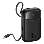 پاوربانک 30 وات بیسوس مدل QPow2 PPQD4-10C ظرفیت 10000 میلی آمپر ساعت