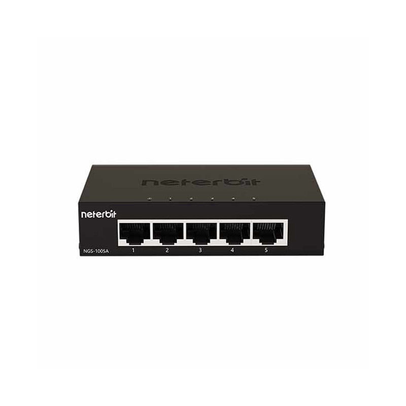 neterbit-nes-1005a-01-x800 سوییچ 5 پورت نتربیت مدل NES-1005A - Image 1